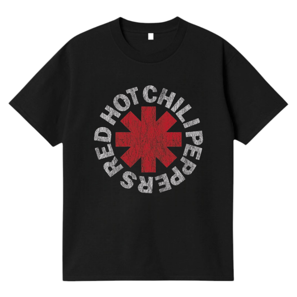 RHCP Music Metal Band เสื้อยืด Unisex สําหรับผู้ชายและผู้หญิง