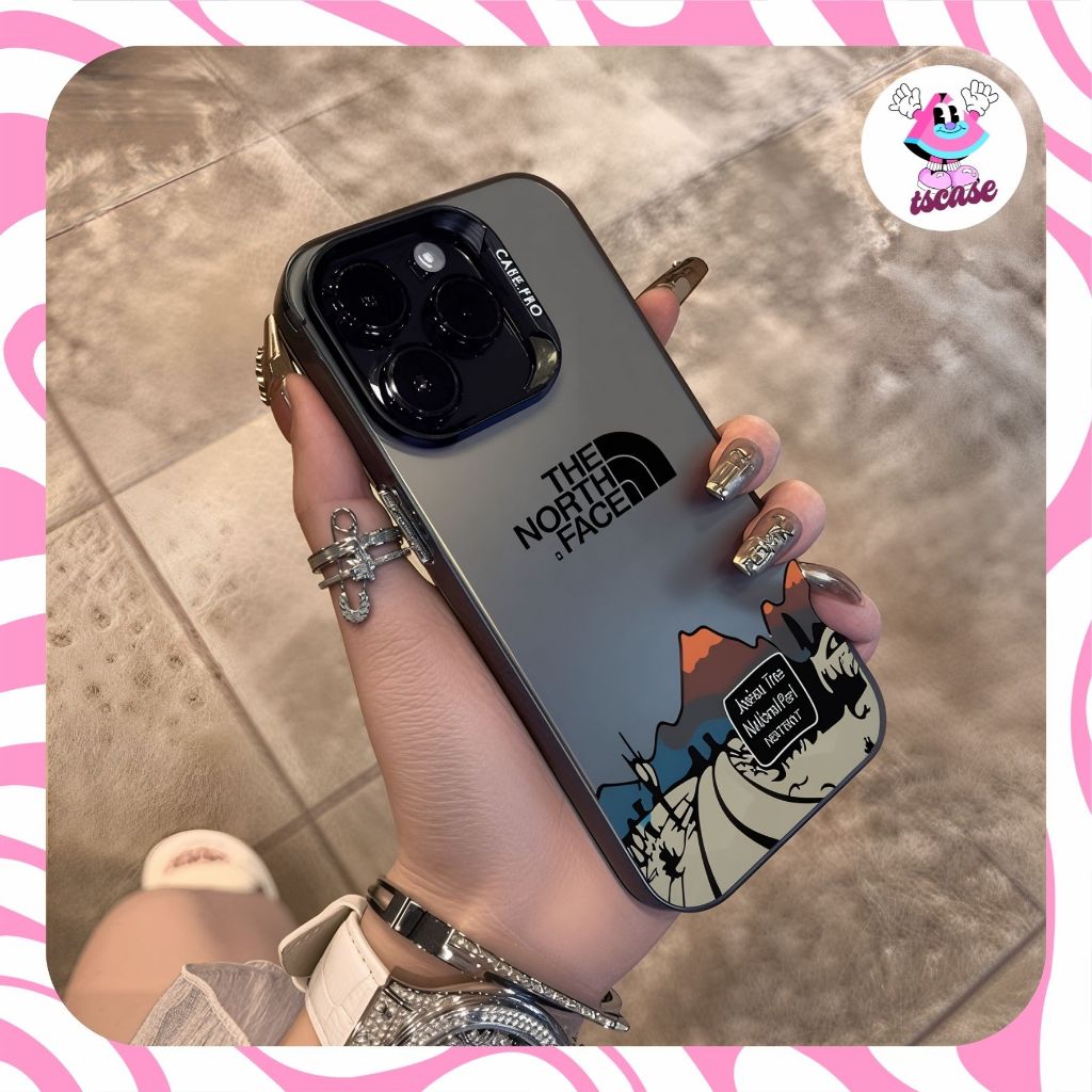 N*rth face Printing Cool case infinix smart 5 7 hot 8 6 9 10 play hot 50 5g 30i 10s note 30 pro 4g (