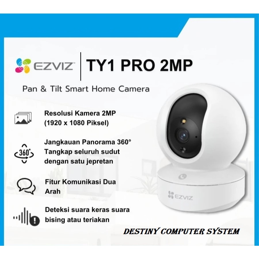 กล้องไร้สาย Ezviz TY1 Pro 2MP