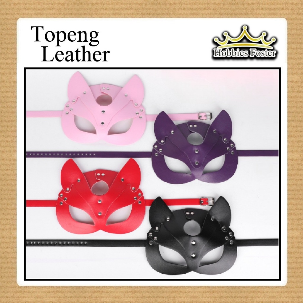 HBF Party Mask อุปกรณ์เครื่องแต่งกาย หน้ากากคอสเพลย์ / แมวฮาโลวีน / Super Hero CAT WOMAN