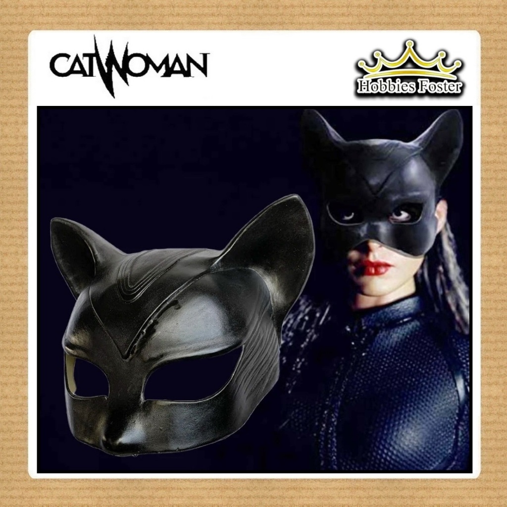 หน้ากากคอสตูมคอสเพลย์ HBF SUPER HERO / อุปกรณ์ปาร์ตี้ฮาโลวีน - BATMAN CAT WOMAN