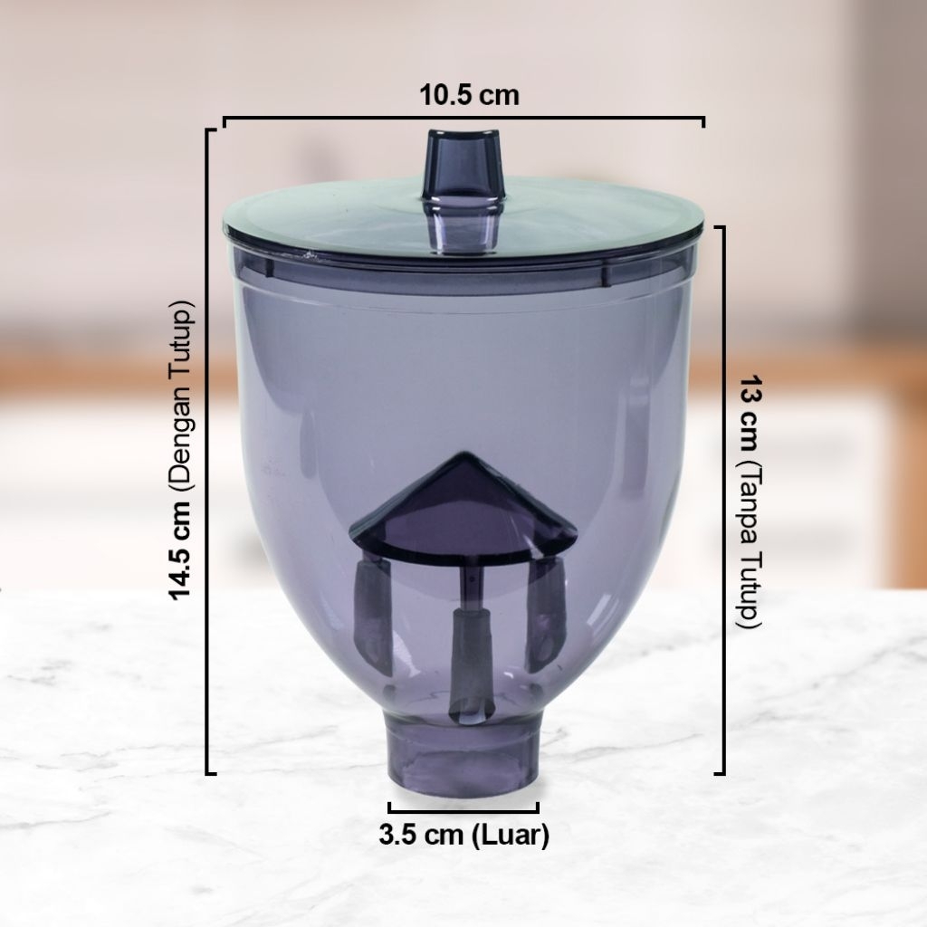 อะไหล่ห่วง ภาชนะด้านบน เครื่องบดกาแฟไฟฟ้า 600N