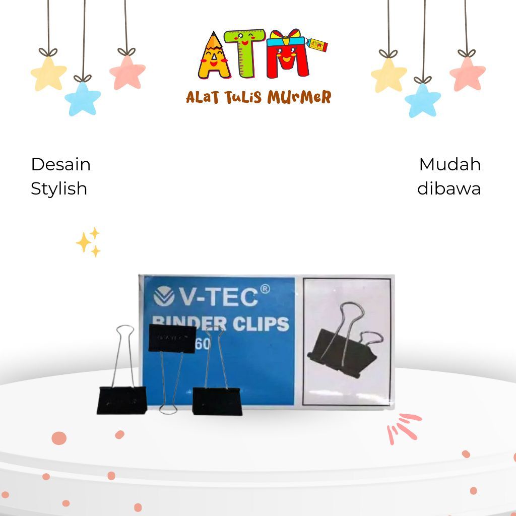 Binder Clip/Paper Clip/Vtec Binder Clip no. 111