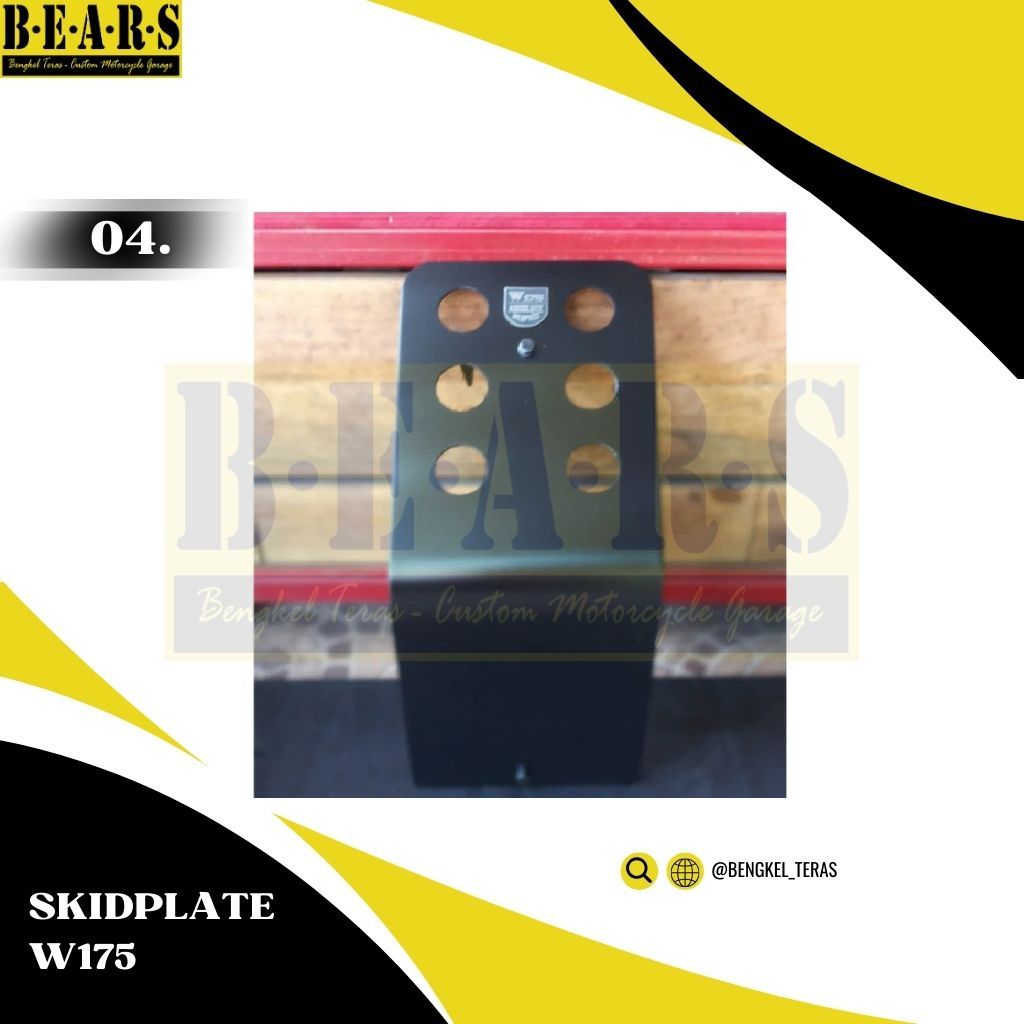 Kawasaki W175 Skidplate PnP Custom หลายรุ่น - รูปที่ 3