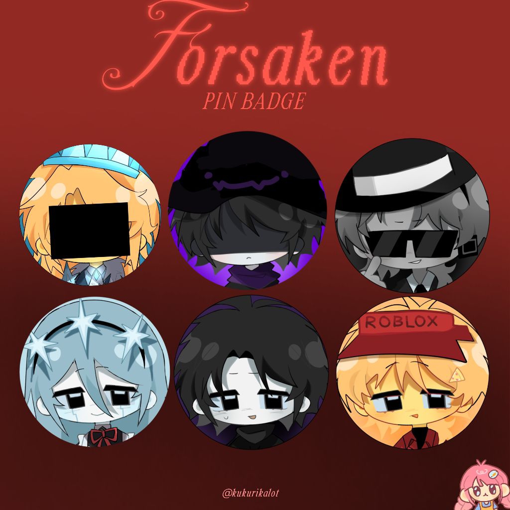KUKRICALOT | ฟอร์ซาเก้น. ป้าย Roblox Pin!