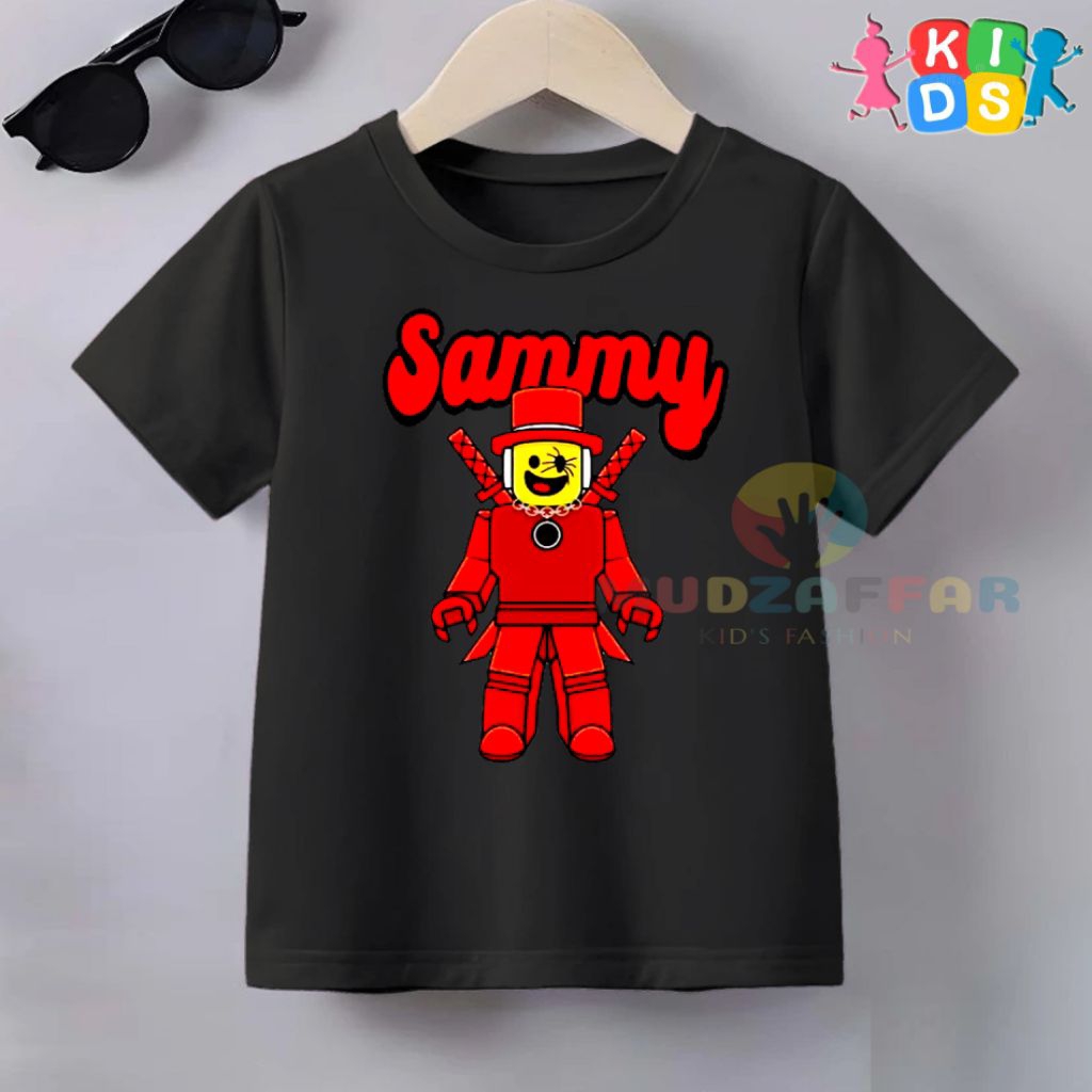 ROBLOX KIDS เสื้อยืด SAMMY ROBLOX เสื้อยืด SAMMY ADMIN ABUSE