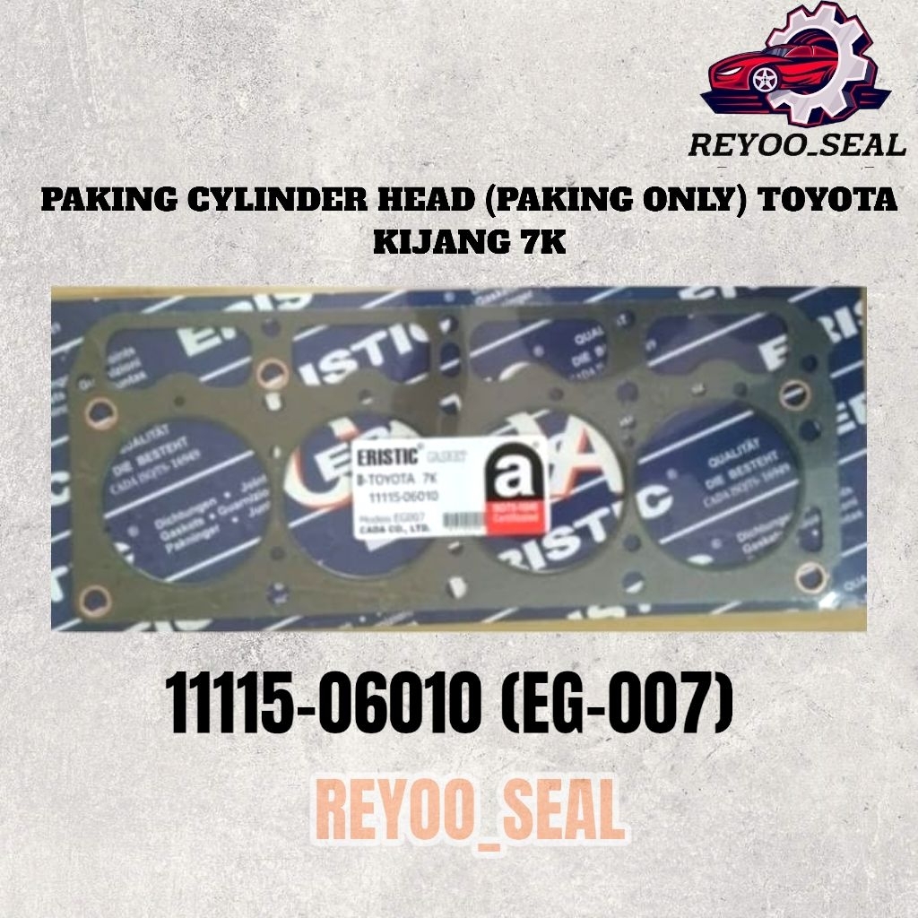 CYLINDER HEAD GASKET (แพ็คเท่านั้น) TOYOTA KIJANG 7K