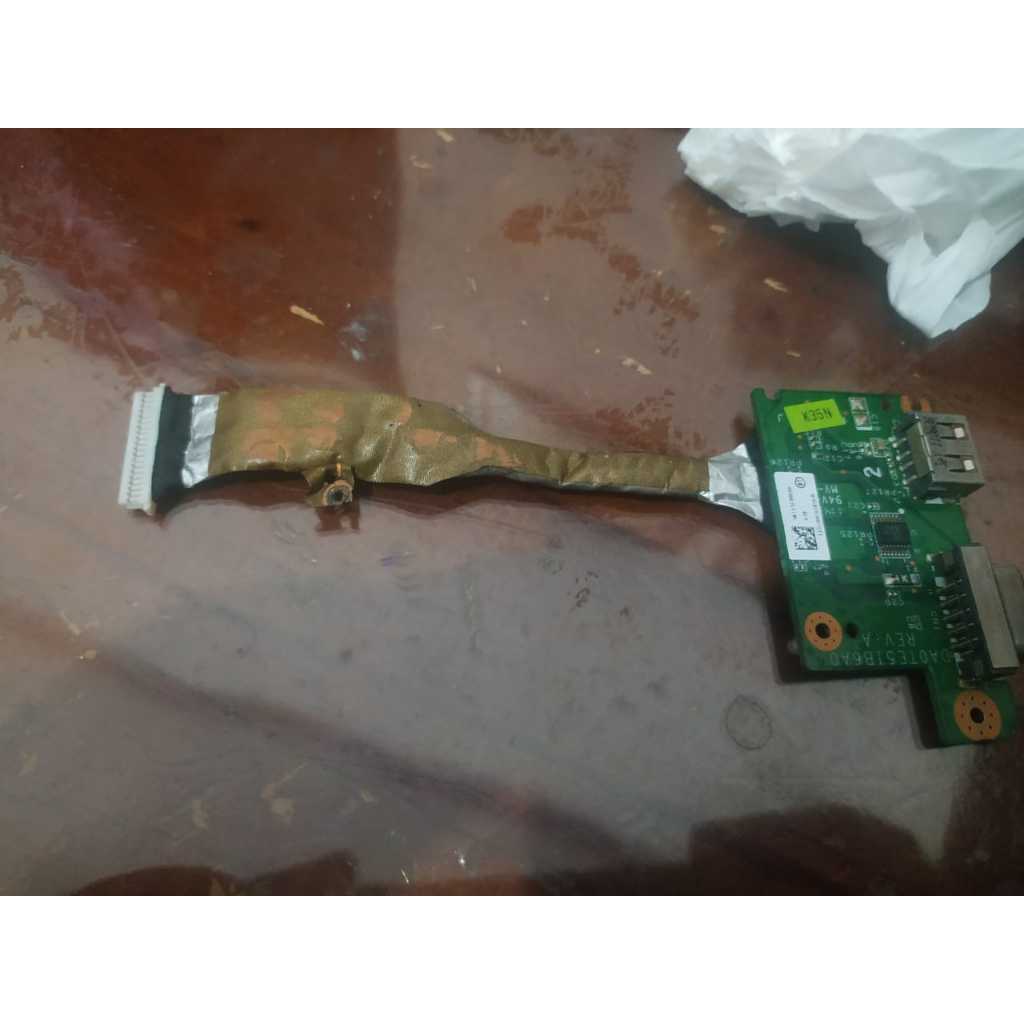 พอร์ต/ปลั๊ก/ซ็อกเก็ต/บอร์ดเด็ก/ บอร์ด VGA และ USB LENOVO B470 V470 V470A V470C