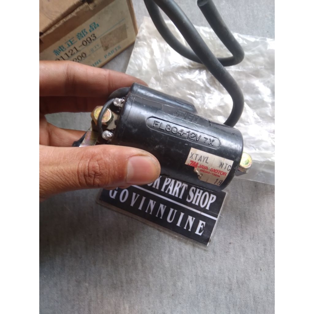 Kawasaki kz200 kz 200 คอยล์สต๊อกเก่า nos japan