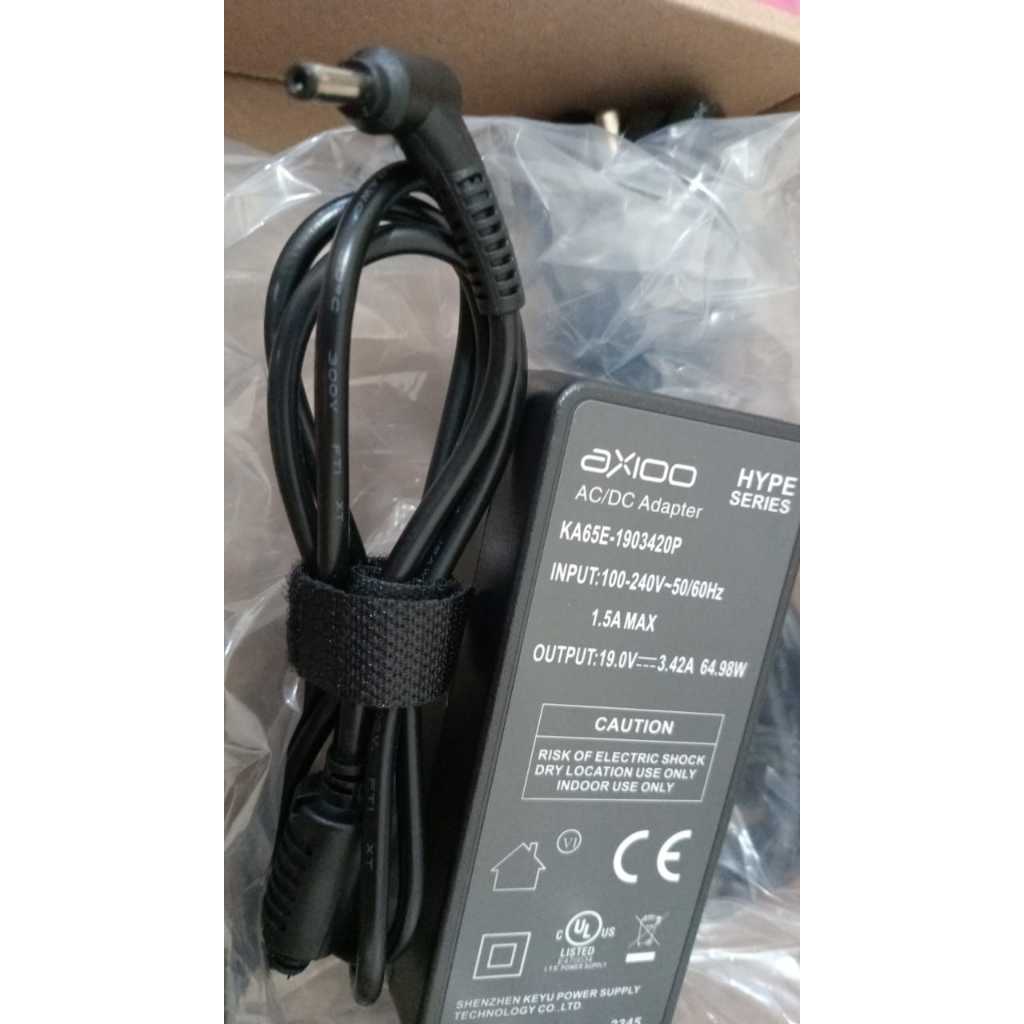 Axioo SlimBook 14 R5 R3 อะแดปเตอร์ชาร์จแล็ปท็อป รุ่น CR14Q03