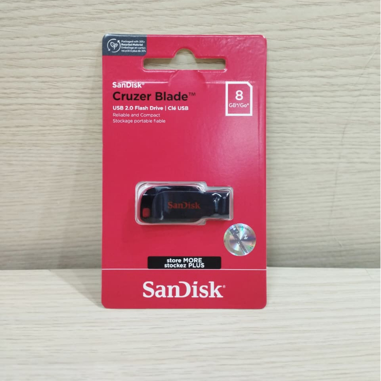 SANDISK ใบมีดฟริซเซอร์ดิสก์แฟลช 8gb