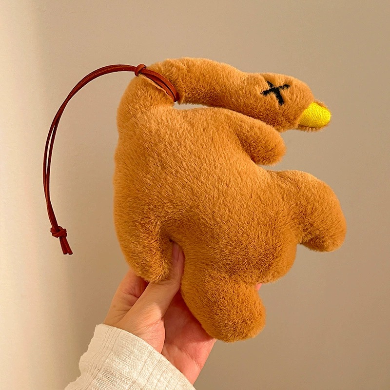 GANTUNGAN PREMIUM JUMBO PEKING DUCK ORIGINAL DUCK PACKING KEYCHAIN / KEYCHAIN / BAG CHARM