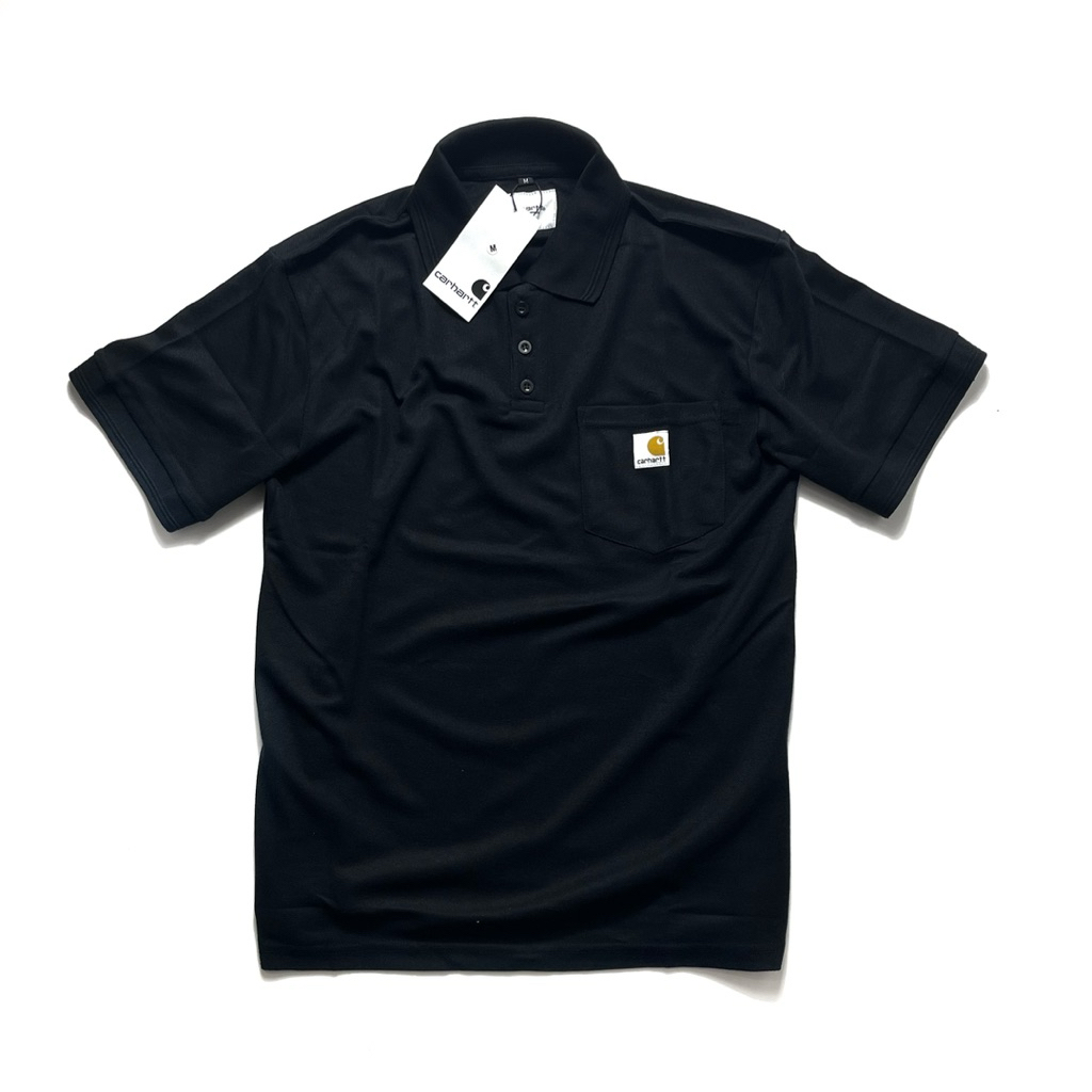 CARHA** POCKET LAKOS PIQUE 20S CASUAL PREMIUM POINT MARKET POLO SHIRT
