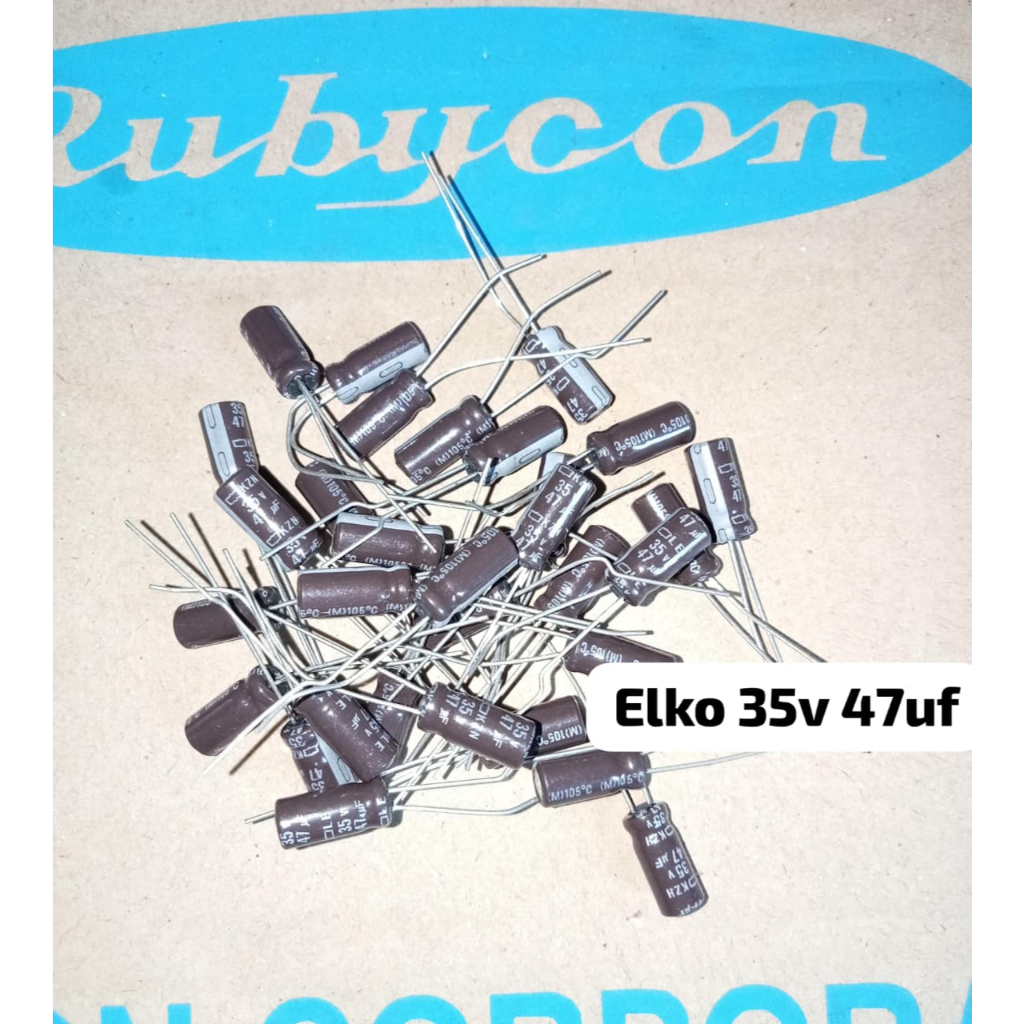 Elko 35v 47uf Elco 47uf 35v ของแท้