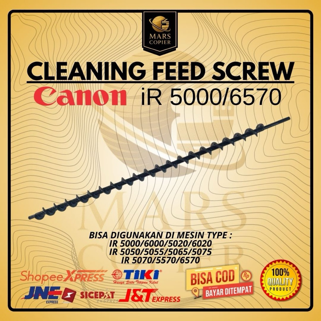CLEANING SCREW CANON IR 5000 6000 5020 6020 IR 6570 5075 5070 5050