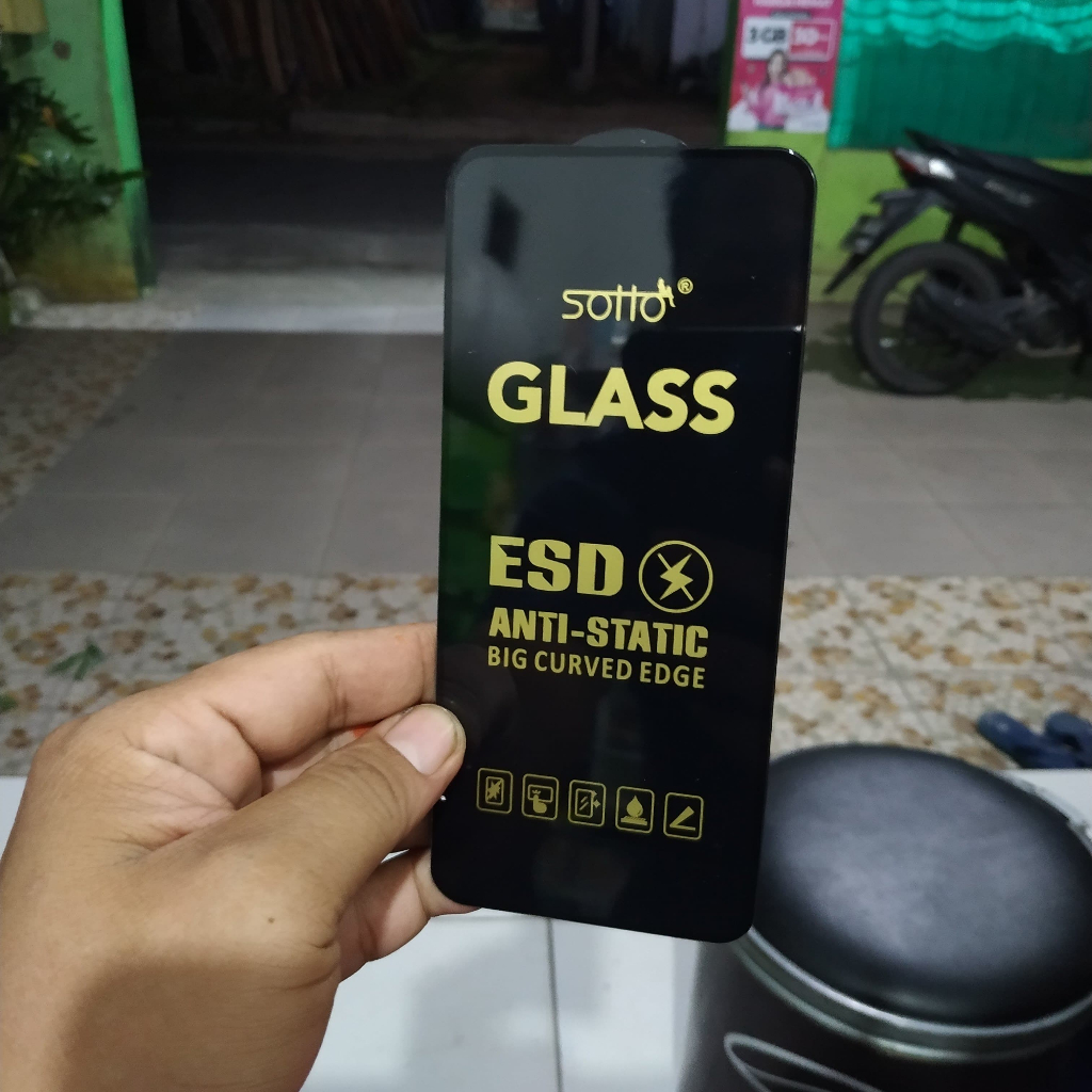 กระจกนิรภัย Samsung A21s Tg Full Anti Static Anti Scratch Glass Screen Protector SM-A217F SM-A217F/D