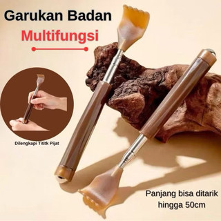 Alat Garuk Punggung Anti Gatal Alat Garuk Punggung yang Dapat Ditarik dan Diperpanjang 50 cm