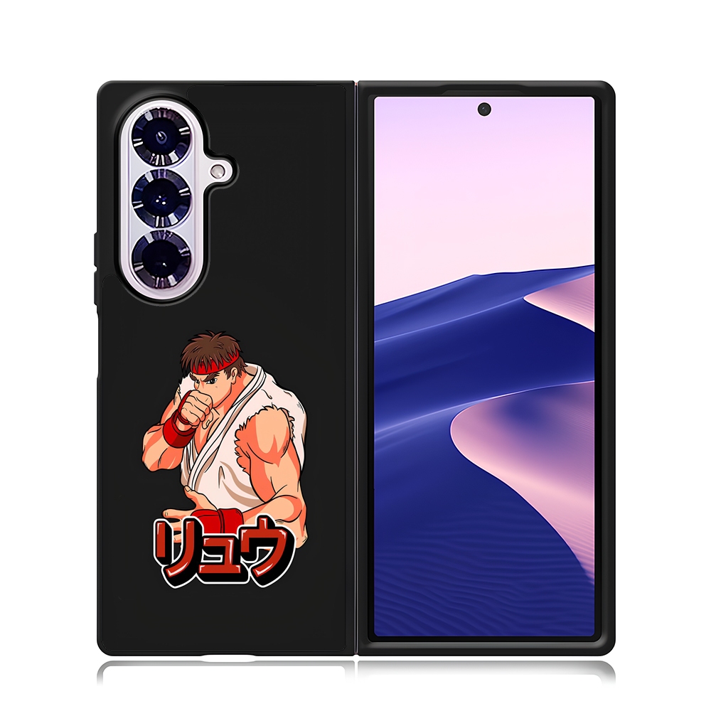 เคสโทรศัพท์ Samsung Z Flip Fold 7 6 5 4 3 โทรศัพท์ Custom RYU Street Fighter