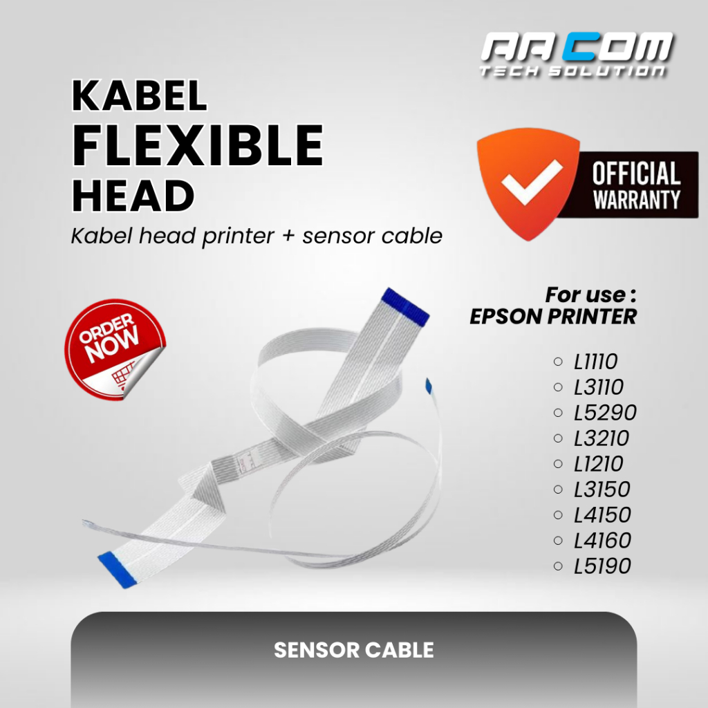 สายหัวพิมพ์ PLUS SENSOR CABLE EPSON L1110 L1210 L3110 L3150 L3156 L3210