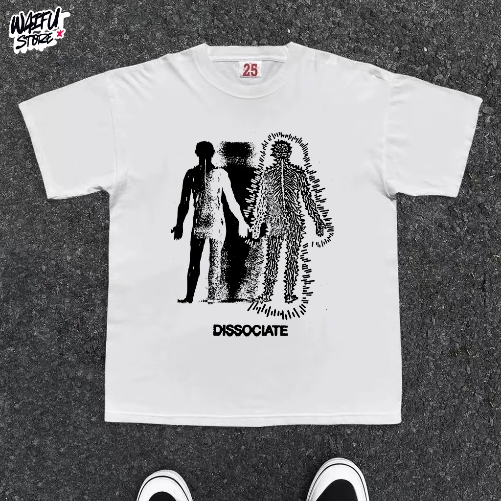 [WS-6] WAIFU STORE เสื้อยืดสไตล์อเมริกันย้อนยุค | เสื้อยืดผู้หญิงสีดํา | เสื้อยืดชายหญิง | ผ้าฝ้าย 1