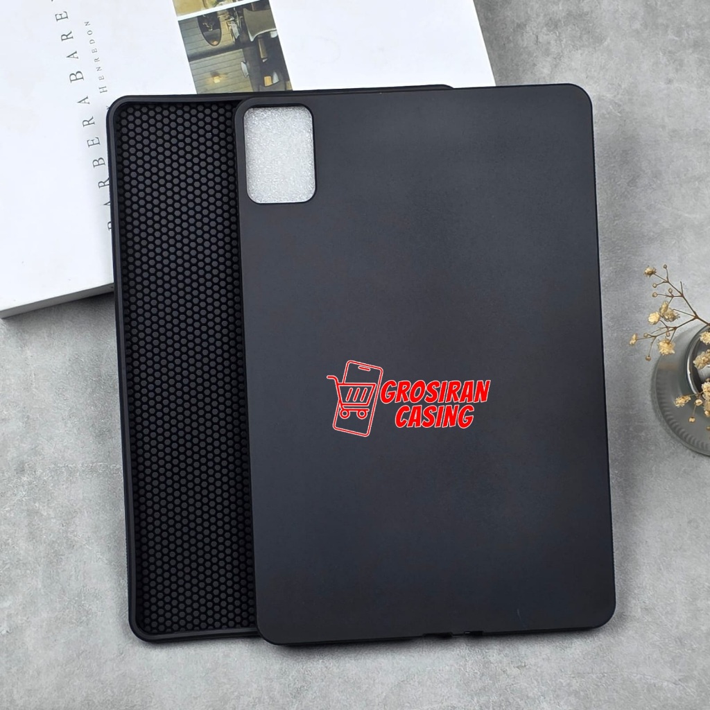 Tecno Megapad 11 Jelly Case Macaron Black Matte Premium Jelly Case