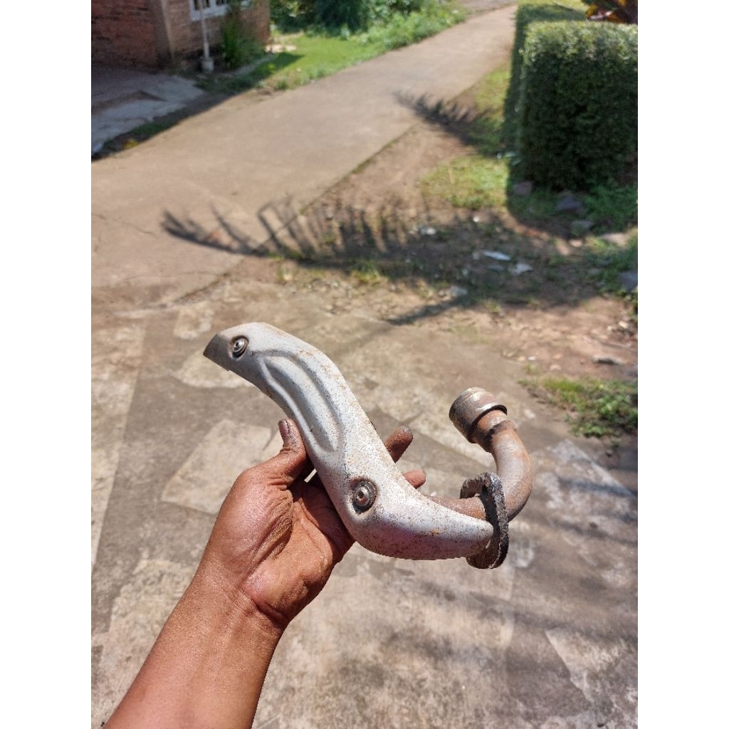 ท่อคอท่อไอเสียสําหรับ KLX 150 Klx Custom