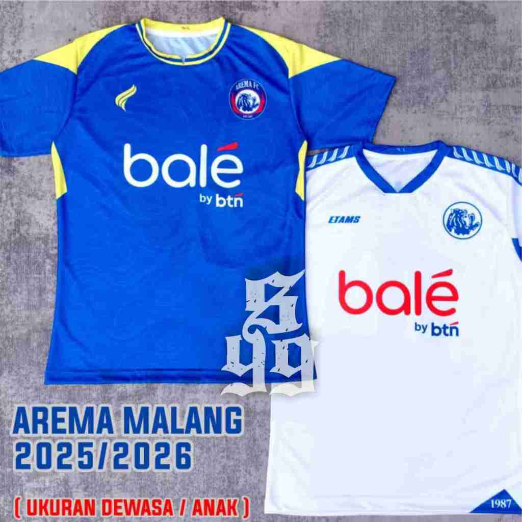 Arema Malang 2025 2026 เสื้อแข่งเหย้าล่าสุดฟรีชื่อที่กําหนดเอง -S99JERSEY