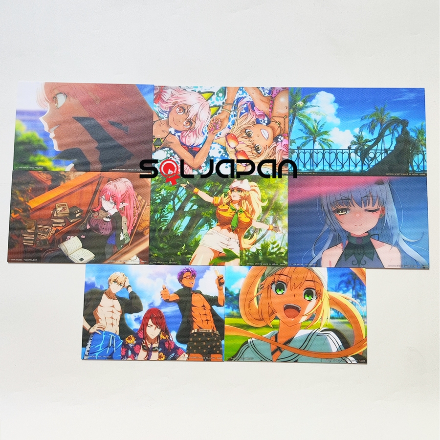 Fate Grand Order FGO Kuji ภาพประกอบขาตั้ง Morgan Baobhan Sith Barghest Alta Artoria Caster Suzuka Ch