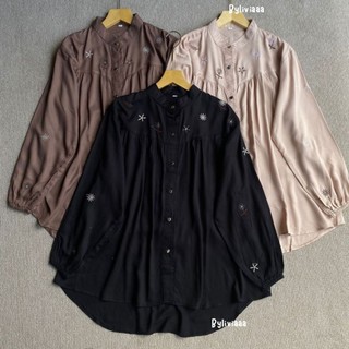 Naura Blouse Rayon Bordir Premium