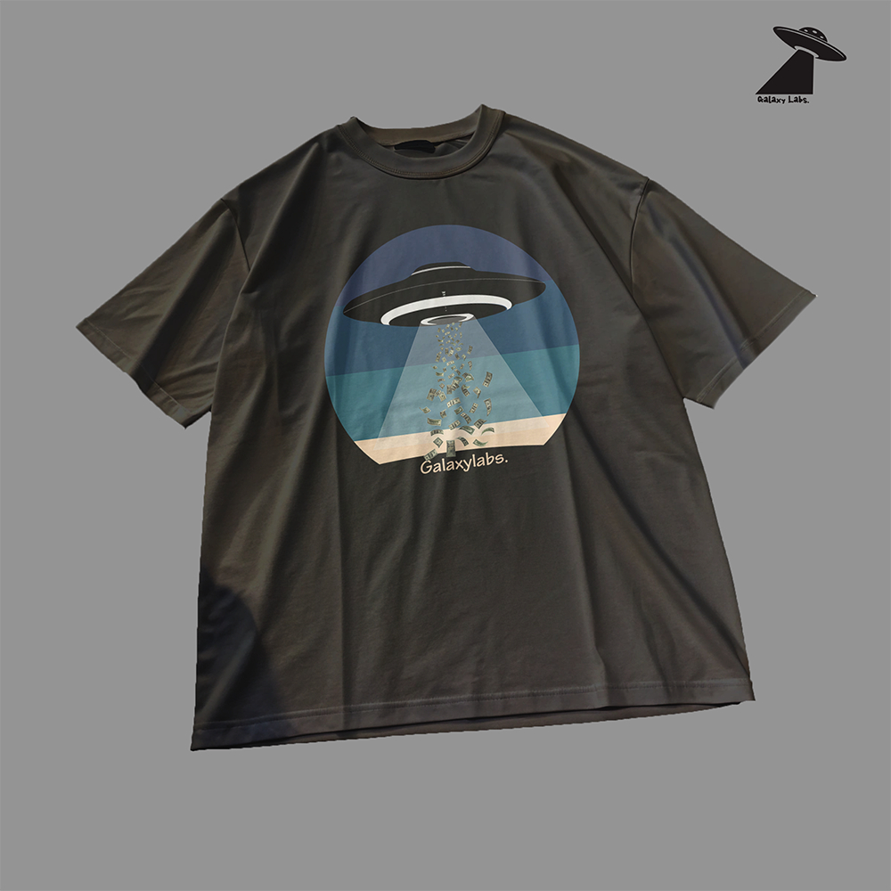 GALAXY GALAXY | GALAXYLABS DOLLAR TSHIRT สําหรับผู้ใหญ่ OVERSIZE + ผู้ใหญ่ REGULAR + CHILDREN พรีเมี