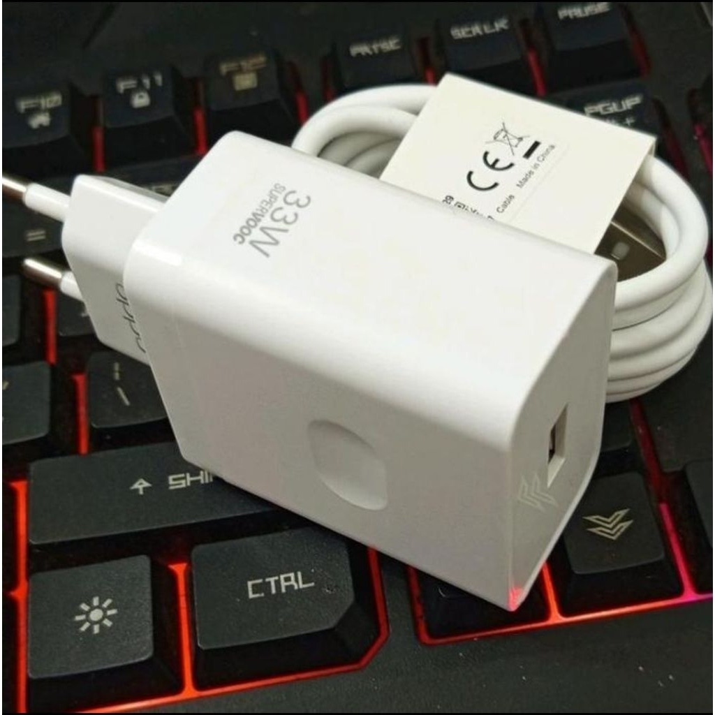 เครื่องชาร์จ OPO Ren0 7 33W SuperVooc Usb Type C