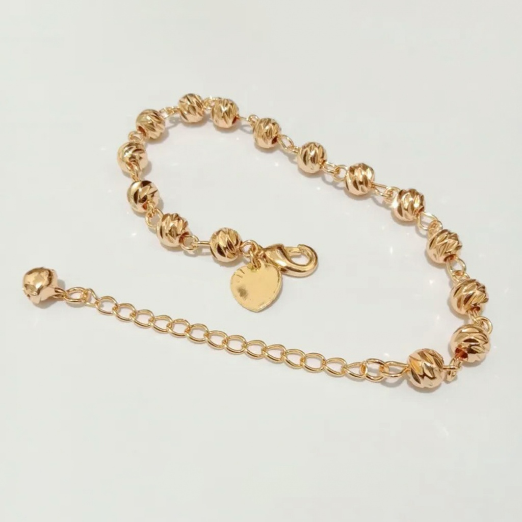 Xuping Bracelet เครื่องประดับผู้หญิง Peppercorn Ball Motif-xuping Gold