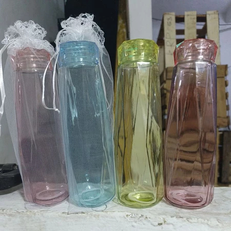 10 ชิ้นขวดแก้วคริสตัลขวดแก้วคริสตัล TILE PACKAGING / ขวดถ้วย