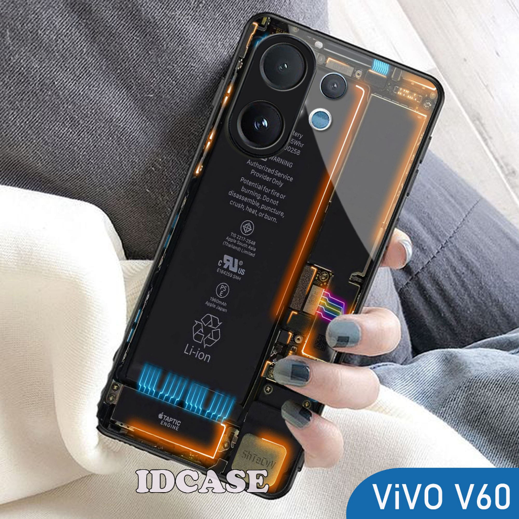HP Shiny Glass Softcase สําหรับ VIVO V60 New 2025 - เคสโทรศัพท์ VIVO V60 - K26