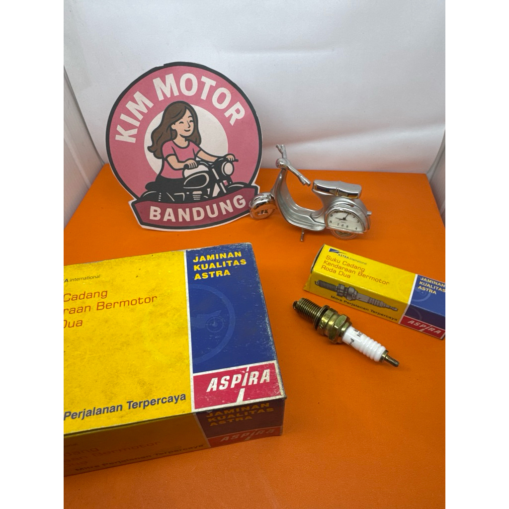 ASPIRA SPARK PLUG SBGL 11 PA7HC X22EPU X24EPU X24EPU9 D7EA D8EA SPEARPART MOTORCYCLE BANDUNG CITY อุ