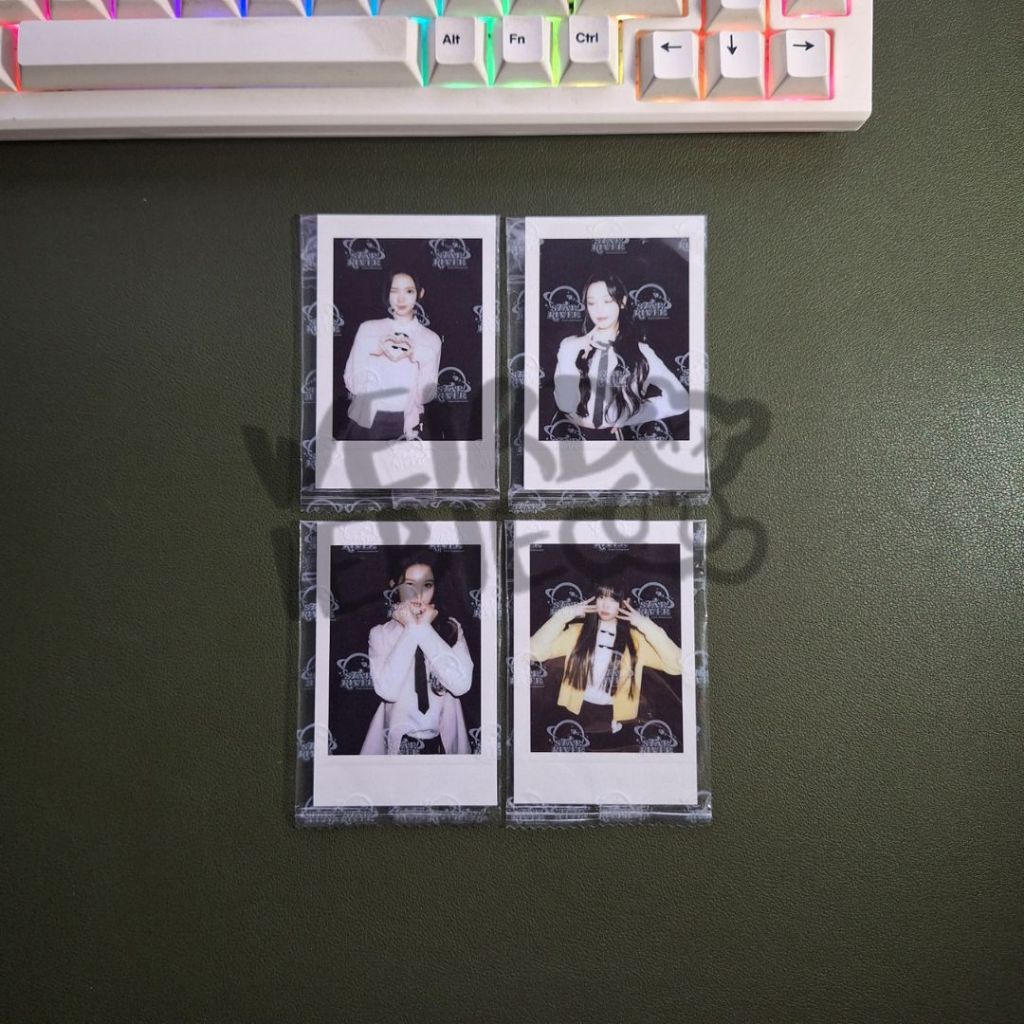 HEARTS2HEARTS อย่างเป็นทางการ POLAROID STARRIVER POB 2.0 H2H JIWOO YUHA ANA YEON