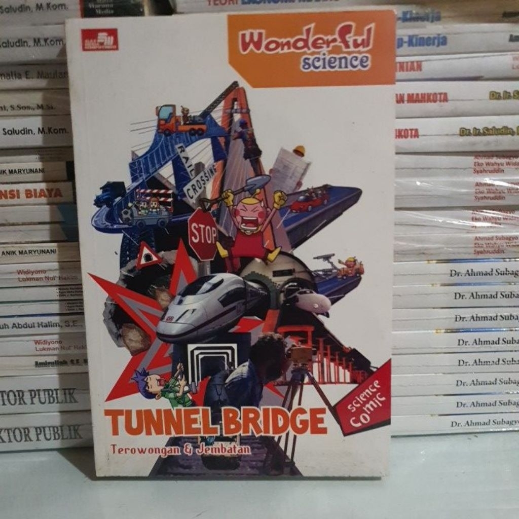หนังสือต้นฉบับ WONDERFUL SCIENCE THENEL BRIDGE THENEL & BRIDGE - SCIENCE COMIC