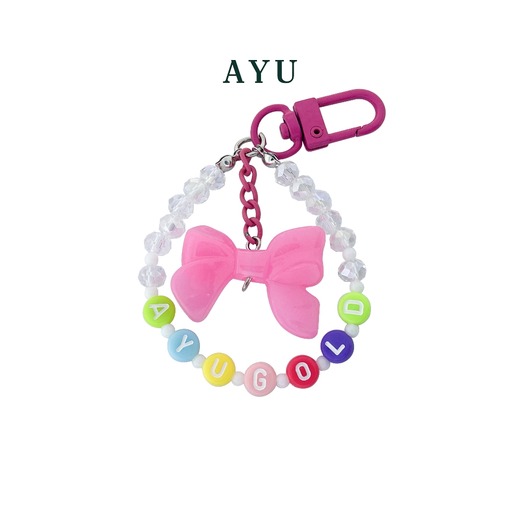 AYU GOLD Coquette Bag Charm