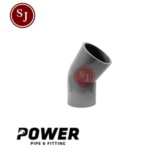 ELBOW POWER 45 DEGRES SIZE 4" INCH PVC PIPE