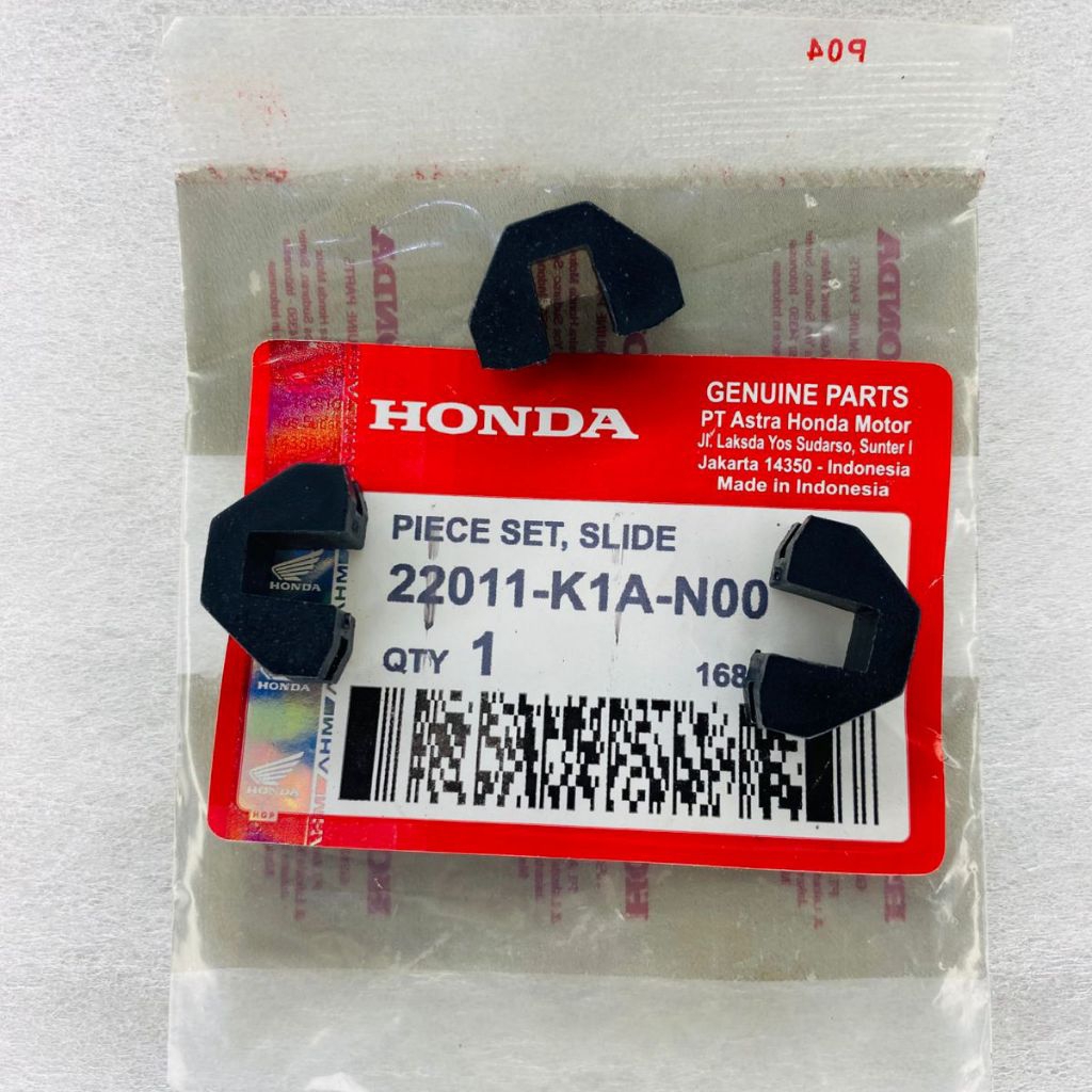 สไลด์ยางสไลด์R ROLLER PIECE HOUSING DISCชุดBEAT K1A GENIO K0J SCOOPY K2F ESP 22011-K0J-N00 AM HGP HO