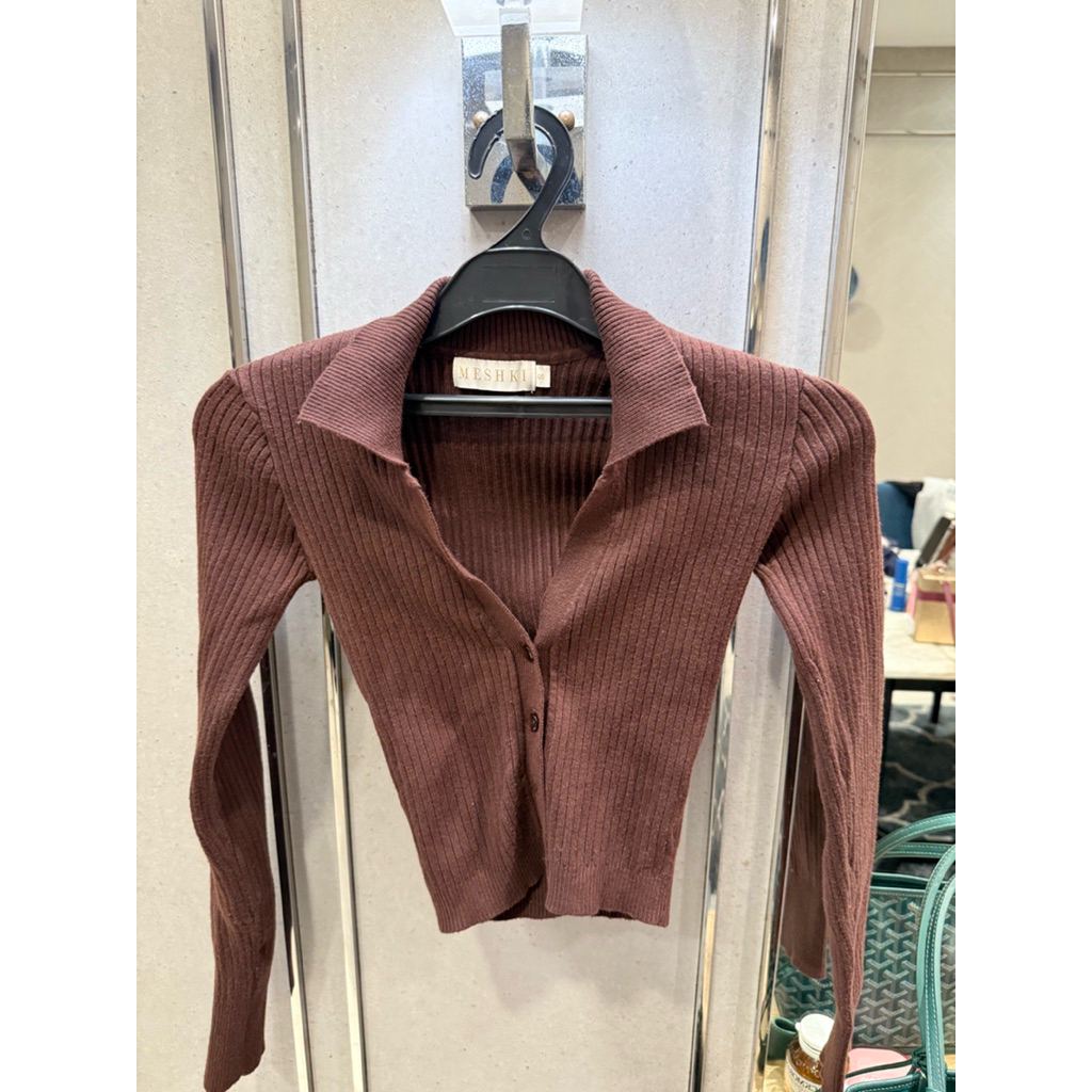 ครอปแขนยาว Meshki***