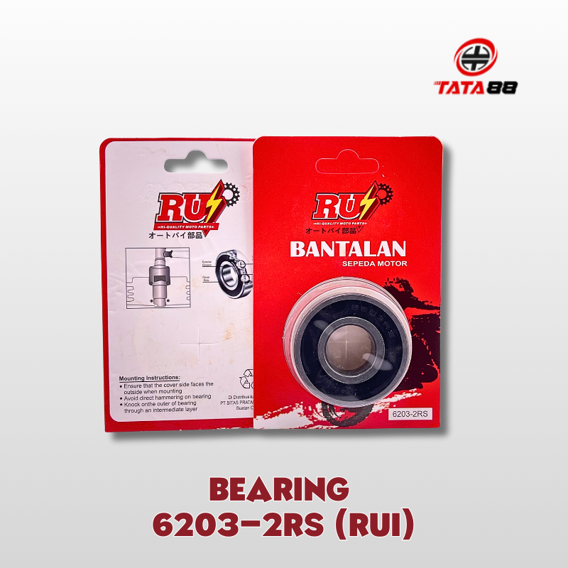BEARING 6203-2RS RUI [RETAIL] - LAKER LAHER HONDA 6203 2RS