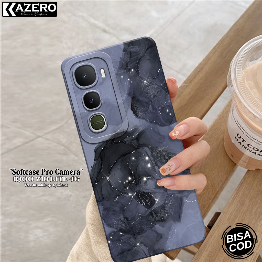 Softcase Hp IQOO Z10 LITE 4Gแฟชั่นล่าสุดกรณีบทคัดย่อIQOO Z10 LITE 4GซิลิโคนProกล้องIQOO Z10 LITE 4G 