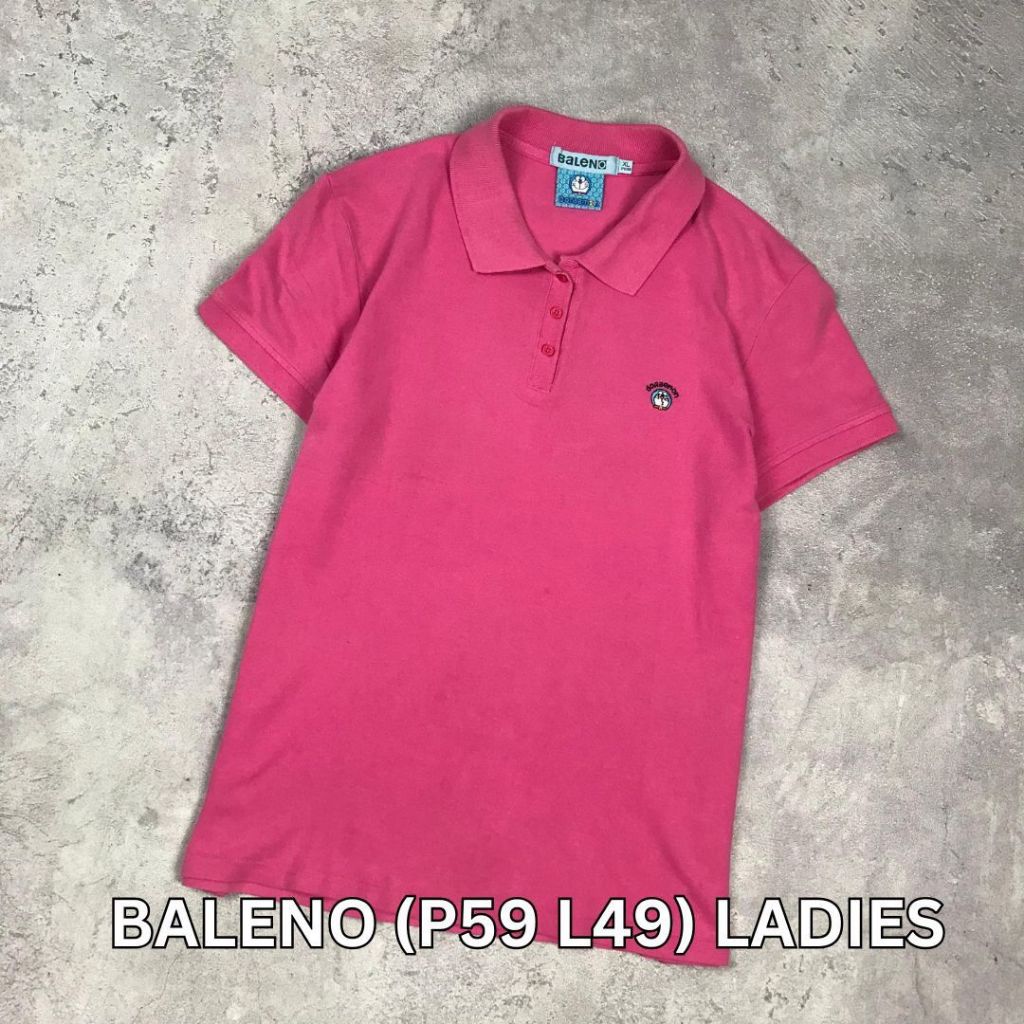 BALANO x DORAEMON Polo Golf สุภาพสตรีหญิงสาวเสื้อคอปกเสื้อโปโลย์เทนนิส Padel Dryfit