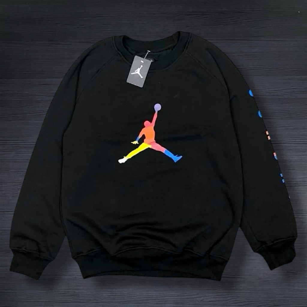 Crewneck jordan crew air jordan เสื้อกันหนาว jordan เสื้อกันหนาว jordan เสื้อกันหนาวผู้ชายสบายๆ