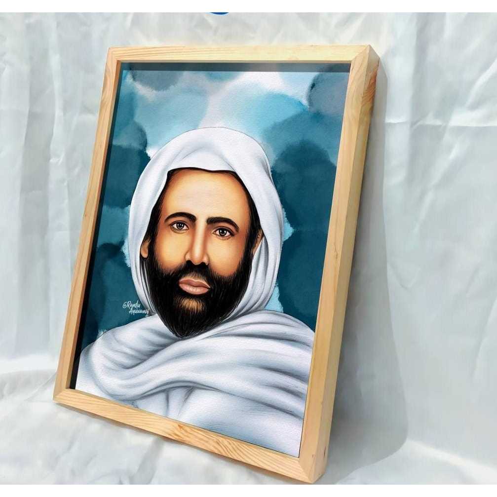 3D DUTCH TEAK WOOD FRAME/WOODEN FRAME/WOODEN FRAME ขนาด 20X30-40X60 CM