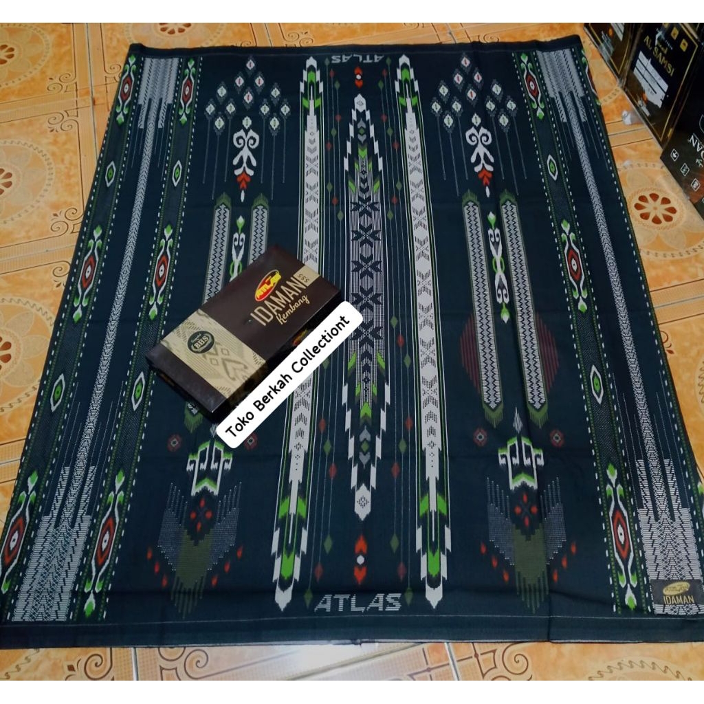 Atlas Idaman Black Series ผ้าซิ่นชายผู้ใหญ่ ผ้าซิ่น Atlas, ผ้าซิ่นดอกไม้ Atlas Idaman, ผ้าซิ่นรามาดฮันขายปลีก, Atlas ล่าสุด