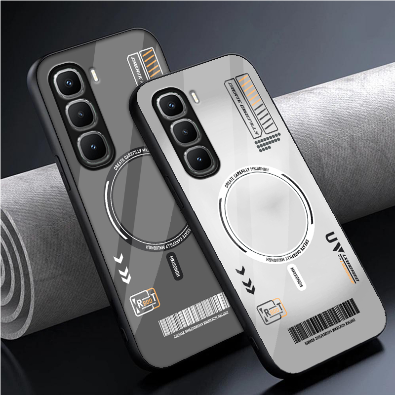 Softcase Glass Kaca Infinix Hot 60 Pro Plus ล่าสุด 2024 Case Infinix Hot 60 Pro Plus - Casing Handph