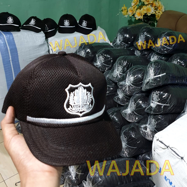 หมวกการ์ดรักษาความปลอดภัยล่าสุด THICK BROWN SECURITY SAPAM HAT
