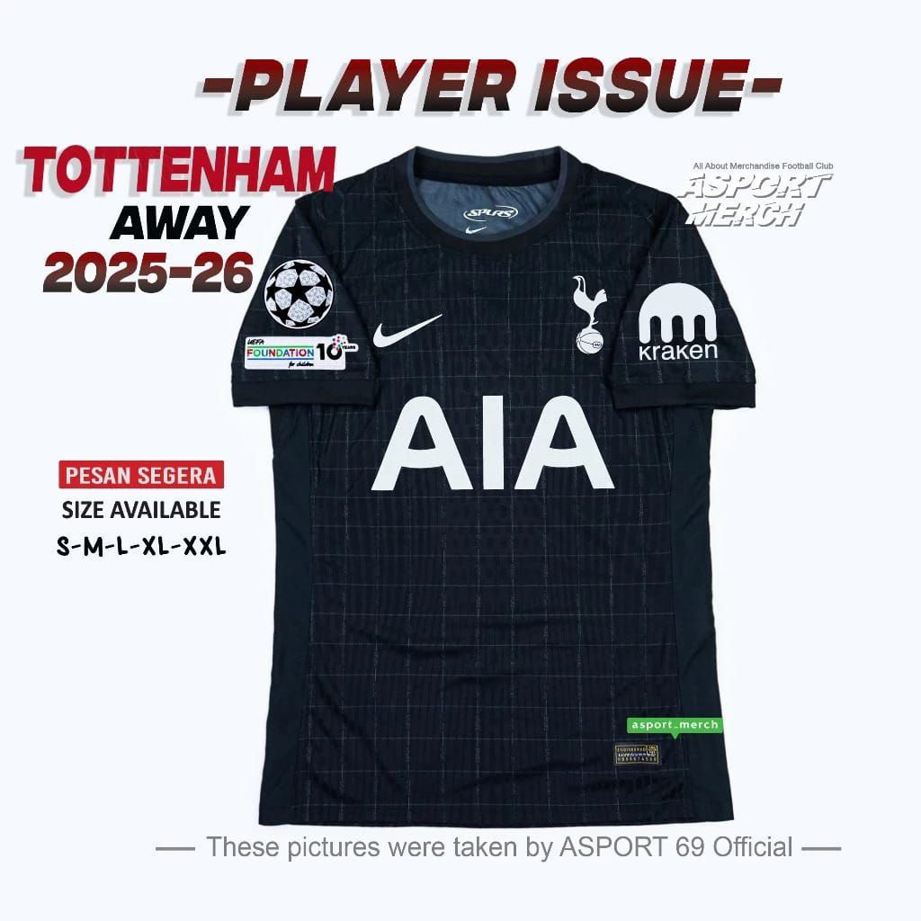 TOTTENHAM AWAY 2025 2026 PLAYER ISSUE